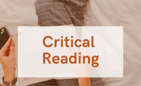 Critical Reading : how to read critically's image