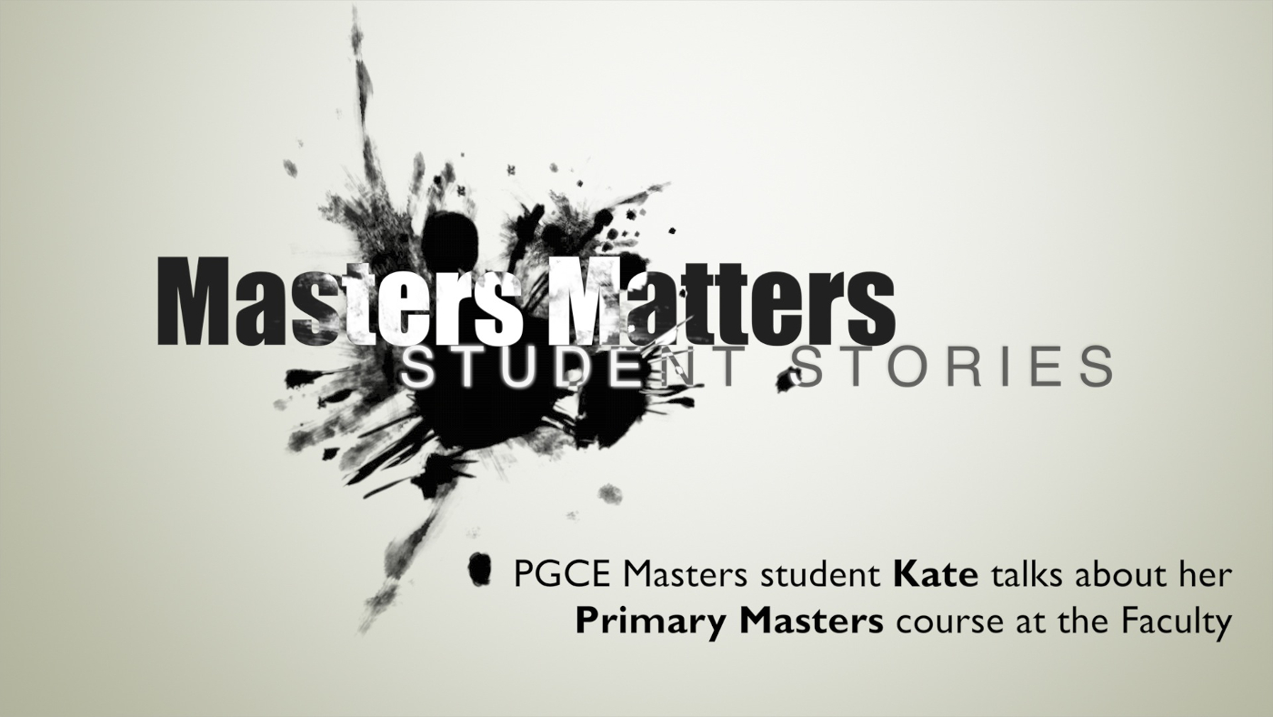 Masters Matters - Kate's image