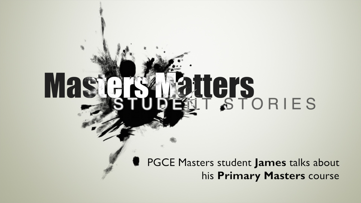 Masters Matters - James's image