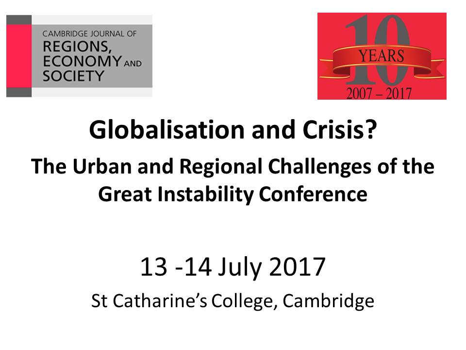 CJRES 2017 Globalisation in Crisis? Conference's image